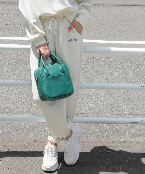 Honeys(ハニーズ)の「スウェットパンツ(スウェットパンツ・レディース・ブルー/アイボリー/杢グレー/イエロー系その他/スミクロ・S/M/L/LL)」の2枚目の写真