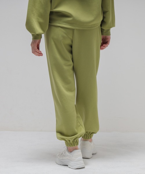 Honeys(ハニーズ)の「スウェットパンツ(スウェットパンツ・レディース・ブルー/アイボリー/杢グレー/イエロー系その他/スミクロ・S/M/L/LL)」の17枚目の写真