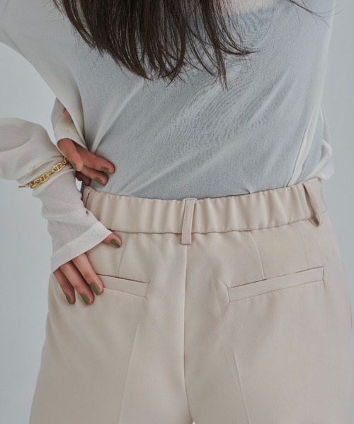 CLEARIMPRESSION （クリアインプレッション）の「【セットアップ対応/サイズ展開あり】ライトダブルクロススティックパンツ（その他パンツ・レディース・ブラック/パープル/アイボリー・SMALL/MEDIUM）」の14枚目の写真