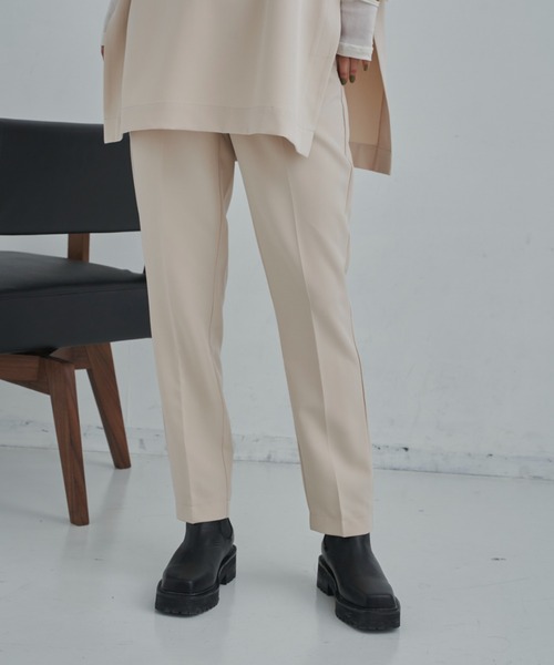 CLEARIMPRESSION （クリアインプレッション）の「【セットアップ対応/サイズ展開あり】ライトダブルクロススティックパンツ（その他パンツ・レディース・ブラック/パープル/アイボリー・SMALL/MEDIUM）」の17枚目の写真