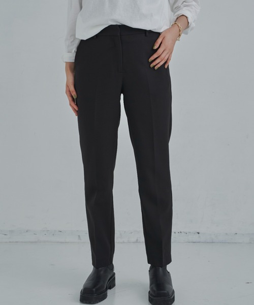 CLEARIMPRESSION （クリアインプレッション）の「【セットアップ対応/サイズ展開あり】ライトダブルクロススティックパンツ（その他パンツ・レディース・ブラック/パープル/アイボリー・SMALL/MEDIUM）」の16枚目の写真