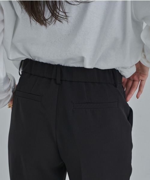 CLEARIMPRESSION （クリアインプレッション）の「【セットアップ対応/サイズ展開あり】ライトダブルクロススティックパンツ（その他パンツ・レディース・ブラック/パープル/アイボリー・SMALL/MEDIUM）」の21枚目の写真