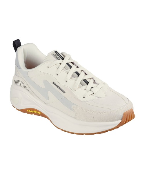 SKECHERS(スケッチャーズ)の「SKECHERS D'LITES WAVE-ALWAYS BETTER / スケッチャーズ ディライト ウェイブ-オールウェイズ ベター(スニーカー・レディース・ブラック×ホワイト/アイボリー・22.5cm/24.5cm/25cm/23.5cm/23cm/24cm)」の2枚目の写真