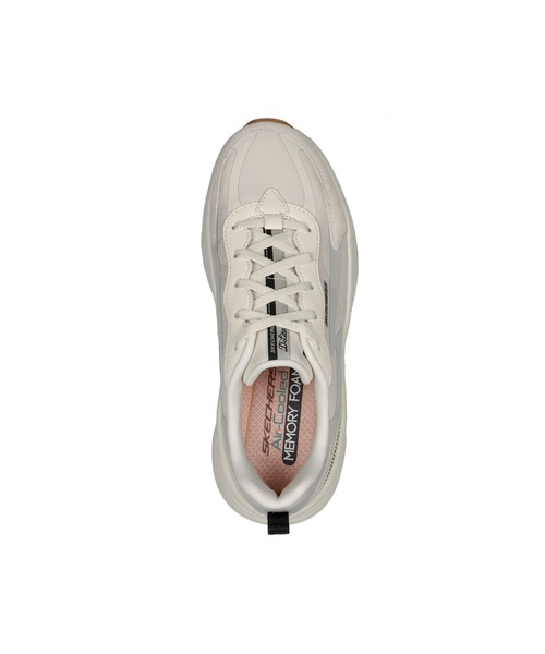 SKECHERS(スケッチャーズ)の「SKECHERS D'LITES WAVE-ALWAYS BETTER / スケッチャーズ ディライト ウェイブ-オールウェイズ ベター(スニーカー・レディース・ブラック×ホワイト/アイボリー・22.5cm/24.5cm/25cm/23.5cm/23cm/24cm)」の11枚目の写真