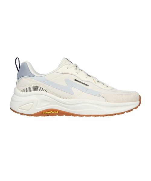 SKECHERS(スケッチャーズ)の「SKECHERS D'LITES WAVE-ALWAYS BETTER / スケッチャーズ ディライト ウェイブ-オールウェイズ ベター(スニーカー・レディース・ブラック×ホワイト/アイボリー・22.5cm/24.5cm/25cm/23.5cm/23cm/24cm)」の8枚目の写真