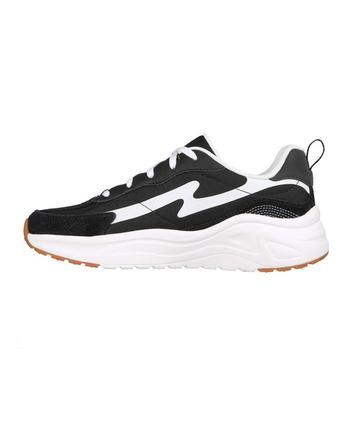SKECHERS(スケッチャーズ)の「SKECHERS D'LITES WAVE-ALWAYS BETTER / スケッチャーズ ディライト ウェイブ-オールウェイズ ベター(スニーカー・レディース・ブラック×ホワイト/アイボリー・22.5cm/24.5cm/25cm/23.5cm/23cm/24cm)」の14枚目の写真