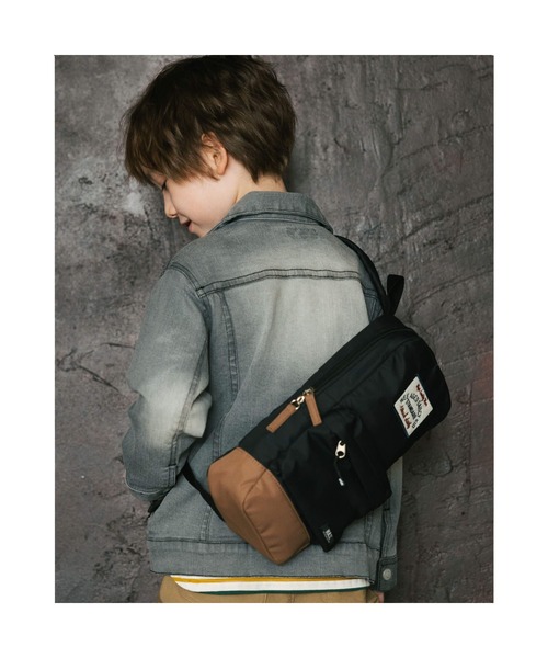 WASK（ワスク）の「WASK/ハイショクボディバッグ(100~160cm)（ボディバッグ/ウエストポーチ・キッズ・ブラック/グリーン・ONE SIZE）」の22枚目の写真