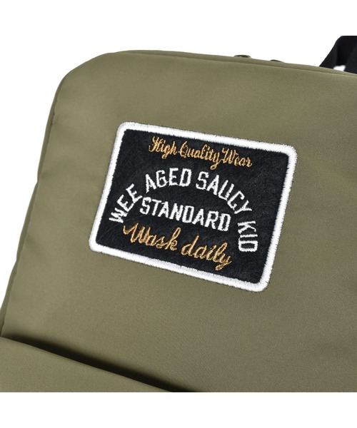 WASK（ワスク）の「WASK/ハイショクボディバッグ(100~160cm)（ボディバッグ/ウエストポーチ・キッズ・ブラック/グリーン・ONE SIZE）」の15枚目の写真