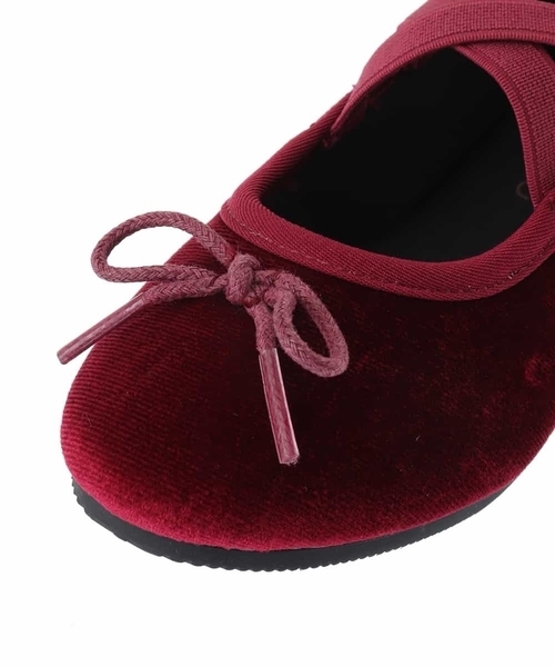 a.v.v（アーヴェヴェ）の「[KIDS]スキップバレエシューズ[WEB限定サイズ]（バレエシューズ・キッズ・ライトピンク/レッド/ブラック・21/20/18/19/22/23）」の8枚目の写真