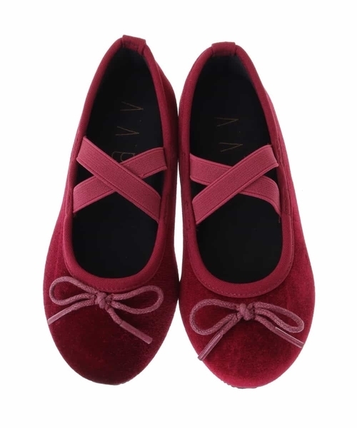 a.v.v（アーヴェヴェ）の「[KIDS]スキップバレエシューズ[WEB限定サイズ]（バレエシューズ・キッズ・ライトピンク/レッド/ブラック・21/20/18/19/22/23）」の12枚目の写真
