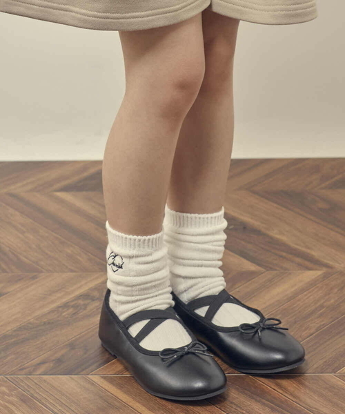 a.v.v（アーヴェヴェ）の「[KIDS]スキップバレエシューズ[WEB限定サイズ]（バレエシューズ・キッズ・ライトピンク/レッド/ブラック・21/20/18/19/22/23）」の18枚目の写真