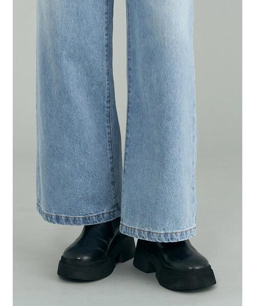 AMERICAN HOLIC（アメリカンホリック）の「バギーワイドパンツ（デニムパンツ・レディース・カーキ/ピンク/ライトインディゴブルー・S/M/L）」の20枚目の写真