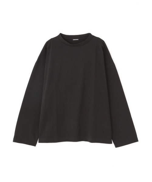 MANASTASH(マナスタッシュ)の「MANASTASH/マナスタッシュ チビハイネックワイドプルオーバー(Tシャツ/カットソー・レディース・ホワイト/ブラック・1)」の10枚目の写真