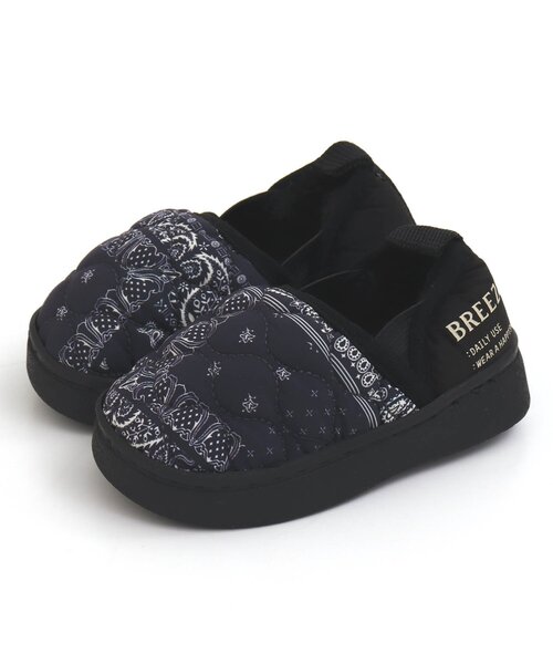 BREEZE（ブリーズ）の「キルトシューズ（スニーカー・キッズ・ベージュ/ブラック/ネイビー/カーキ/キナリ・15 /14/17/16/18/19）」の5枚目の写真