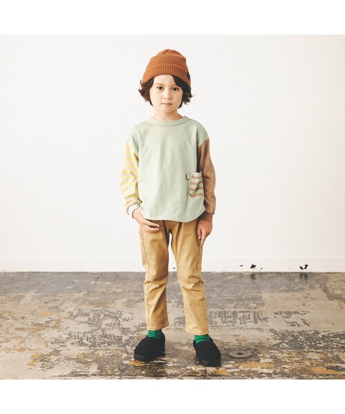 BREEZE（ブリーズ）の「キルトシューズ（スニーカー・キッズ・ベージュ/ブラック/ネイビー/カーキ/キナリ・15 /14/17/16/18/19）」の20枚目の写真