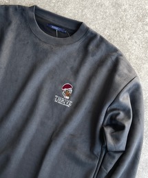 CPCM | フェイクスエードポンチ胸ヒゲ刺繍スウェット(スウェット)