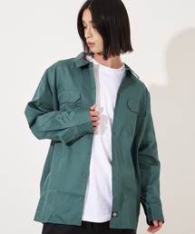 【Dickies】574 LONG SLEEVE WORK SHIRT / ディッキーズ 長袖ワークシャツ 両胸ポケット