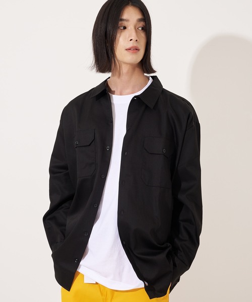セール】【Dickies】574 LONG SLEEVE WORK SHIRT/ワークシャツ