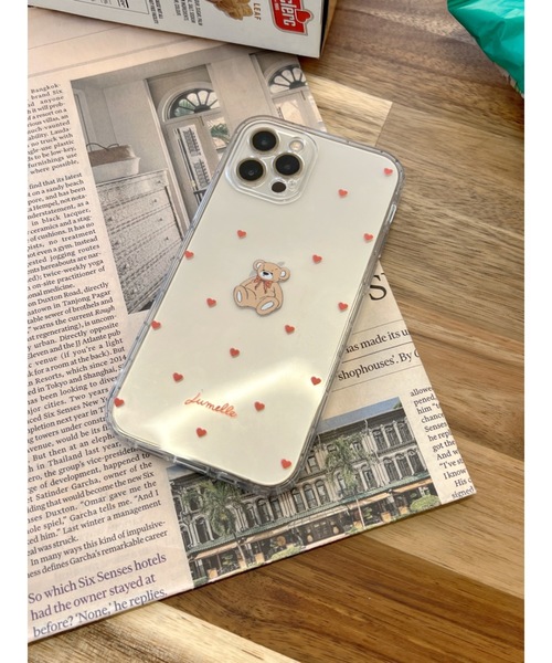 jumelle（ジュメロ）の「ジュマクリアiPhoneケース（スマホケース/カバー・レディース・ホワイト・A/B/C/D/E/F/G）」の5枚目の写真