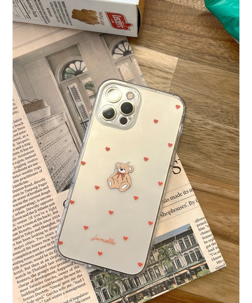 jumelle（ジュメロ）の「ジュマクリアiPhoneケース（スマホケース/カバー・レディース・ホワイト・A/B/C/D/E/F/G）」の6枚目の写真