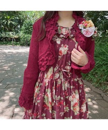 PINK HOUSE（ピンクハウス）の「エターナルローズプリントミディ