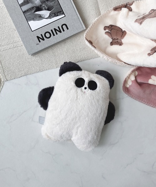 AS KNOW AS plus（アズノゥアズプラス）の「♪すふれべあ♪あにまる ブランケット（ブランケット・レディース・モカ/ベージュ/ホワイト/ホワイト系その他/ホワイト系その他2/アイボリー系/ホワイト系/ホワイト系その他5/ホワイト系5/グレー系5/ブラウン系5/グリーン系5・FREE）」の3枚目の写真