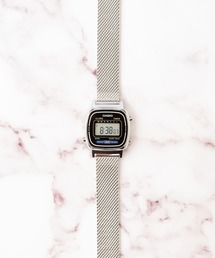 B.I.D.（ビーアイディー）の「《CASIO（カシオ）》デジタルミニ 　メッシュベルト（デジタル腕時計）」