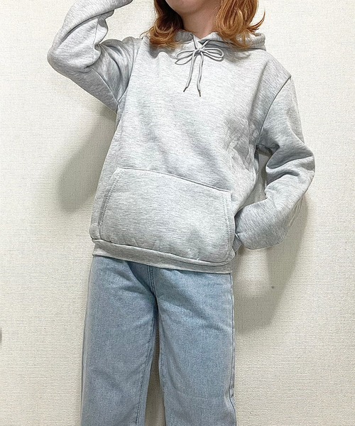 cuorequal(クオレコール)の「シンプル裏起毛パーカー(パーカー・レディース・グレー/その他・MEDIUM/X-LARGE/LARGE)」の13枚目の写真