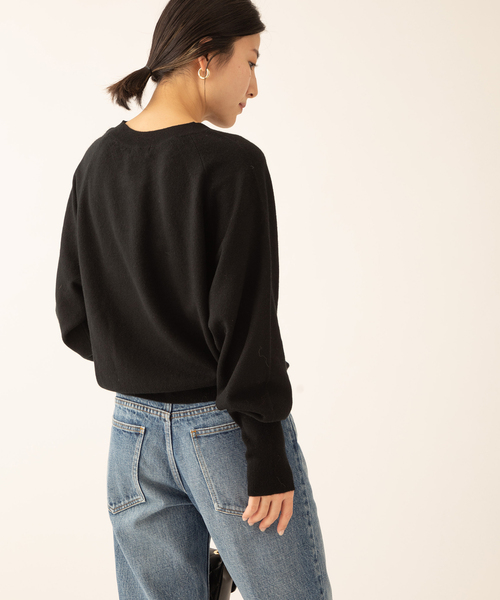 journal standard L'essage（ジャーナルスタンダードレサージュ）の「カシミヤ100 プルオーバー（ニット/セーター・レディース・ホワイト/レッド/ブラック・FREE）」の21枚目の写真