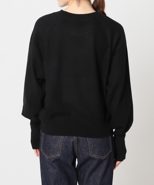 journal standard L'essage（ジャーナルスタンダードレサージュ）の「カシミヤ100 プルオーバー（ニット/セーター・レディース・ホワイト/レッド/ブラック・FREE）」の7枚目の写真