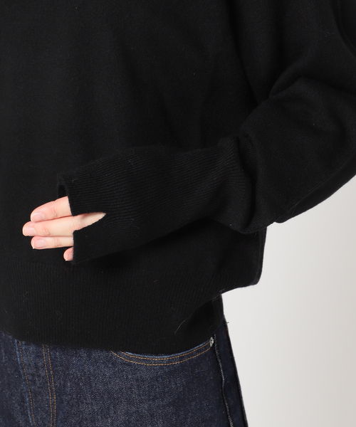 journal standard L'essage（ジャーナルスタンダードレサージュ）の「カシミヤ100 プルオーバー（ニット/セーター・レディース・ホワイト/レッド/ブラック・FREE）」の20枚目の写真