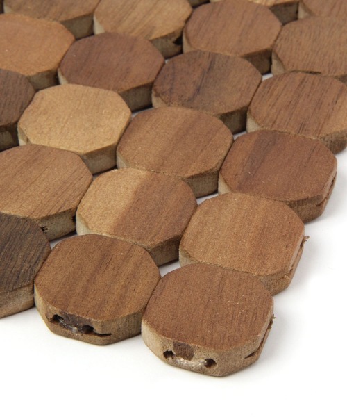 niko and...（ニコアンド）の「オリジナルアカシアオクタゴン鍋敷き（ランチョンマット/テーブルウェア・レディース・その他1・0）」の6枚目の写真