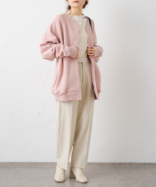 PUAL CE CIN(ピュアルセシン)の「ロゴ刺繍プチハイネックプルオーバー(Tシャツ/カットソー・レディース・アイボリー/ブラック・FREE)」の13枚目の写真