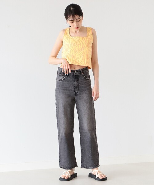 Ray BEAMS（レイビームス）の「REMME / ボリューム コード サンダル（サンダル・レディース・ブラック/オフホワイト・35/36/37/38/39）」の10枚目の写真