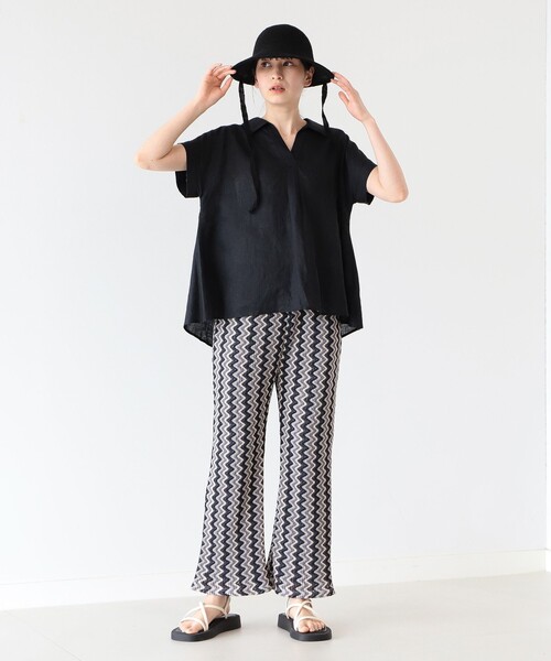 Ray BEAMS（レイビームス）の「REMME / ボリューム コード サンダル（サンダル・レディース・ブラック/オフホワイト・35/36/37/38/39）」の3枚目の写真