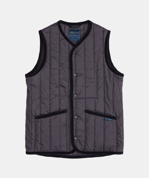 LAVENHAM(ラベンハム)の「THORNHAM VERTICAL QUILT GILET MENS / ソーンハム バーティカルキルト ジレ メンズ(ベスト・メンズ・ネイビー/オリーブ/ブラック・S/L/M/XL/XS)」の3枚目の写真