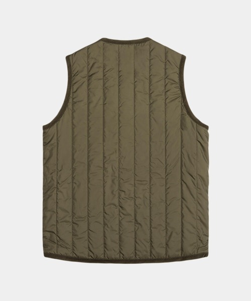 LAVENHAM(ラベンハム)の「THORNHAM VERTICAL QUILT GILET MENS / ソーンハム バーティカルキルト ジレ メンズ(ベスト・メンズ・ネイビー/オリーブ/ブラック・S/L/M/XL/XS)」の14枚目の写真