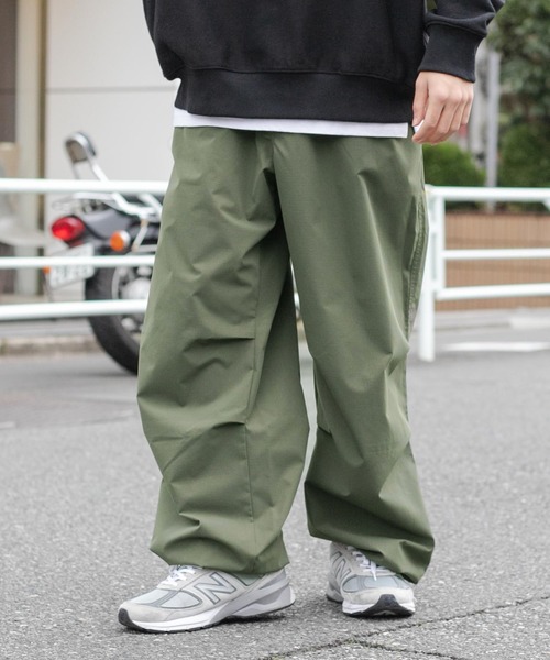 WEGO（ウィゴー）の「WEGO/リップストップ ミリタリーパンツ（カーゴパンツ・メンズ・ブラック/カーキ・MEDIUM/LARGE）」の8枚目の写真