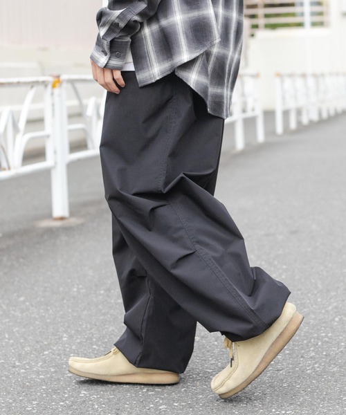 WEGO（ウィゴー）の「WEGO/リップストップ ミリタリーパンツ（カーゴパンツ・メンズ・ブラック/カーキ・MEDIUM/LARGE）」の3枚目の写真