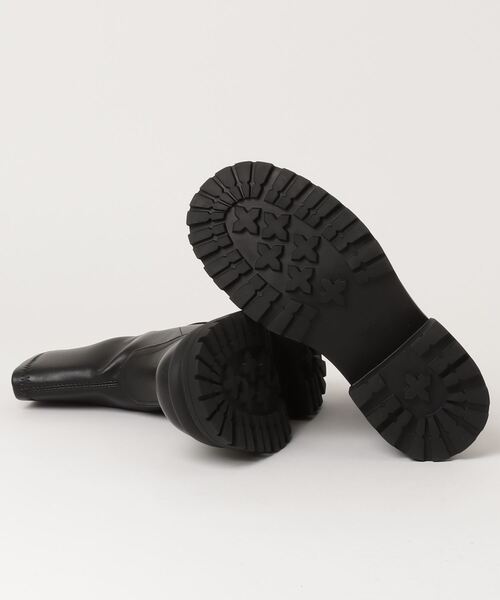 paravion（パラビオン）の「ストレッチボリュームソールブーツ（ブーツ・レディース・ブラック/ブラウン・37）」の14枚目の写真