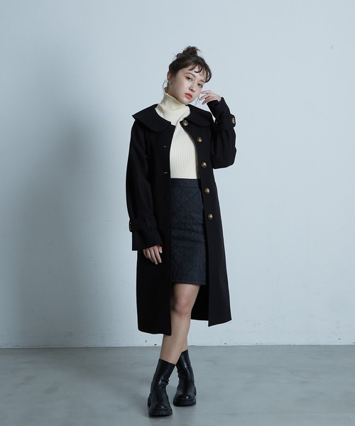 paravion（パラビオン）の「ストレッチボリュームソールブーツ（ブーツ・レディース・ブラック/ブラウン・37）」の10枚目の写真