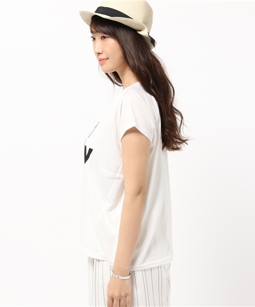 VENCEEXCHANGE(ヴァンスエクスチェンジ)の「sunddenly プリントT (Tシャツ/カットソー・レディース・ホワイト/イエロー/グリーン・MEDIUM)」の12枚目の写真