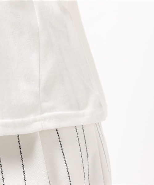 VENCEEXCHANGE(ヴァンスエクスチェンジ)の「sunddenly プリントT (Tシャツ/カットソー・レディース・ホワイト/イエロー/グリーン・MEDIUM)」の9枚目の写真