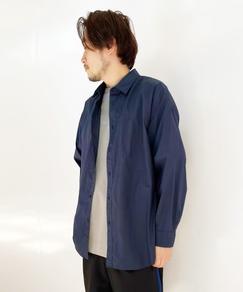 ATON（エイトン）の「【ATON / エイトン】OVERSIZED L/S SHIRT COTTON