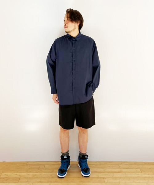 ATON（エイトン）の「【ATON / エイトン】OVERSIZED L/S SHIRT COTTON