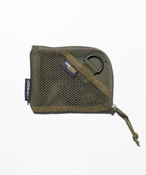 Gramicci（グラミチ）の「【GRAMICCI/グラミチ】コーデュラ ミニ財布 コインケース L字型 ウオレット Dカン（コインケース・メンズ・オリーブ/ブラック/ベージュ・FREE）」の3枚目の写真