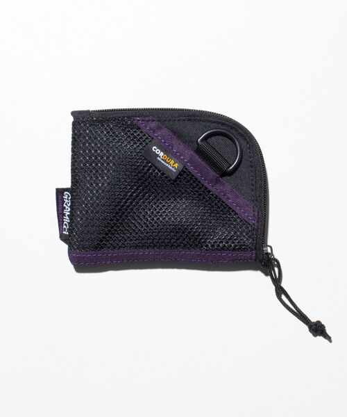 Gramicci（グラミチ）の「【GRAMICCI/グラミチ】コーデュラ ミニ財布 コインケース L字型 ウオレット Dカン（コインケース・メンズ・オリーブ/ブラック/ベージュ・FREE）」の4枚目の写真