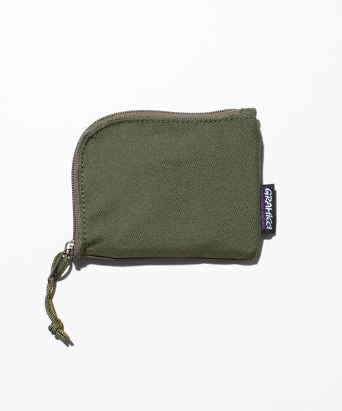 Gramicci（グラミチ）の「【GRAMICCI/グラミチ】コーデュラ ミニ財布 コインケース L字型 ウオレット Dカン（コインケース・メンズ・オリーブ/ブラック/ベージュ・FREE）」の5枚目の写真