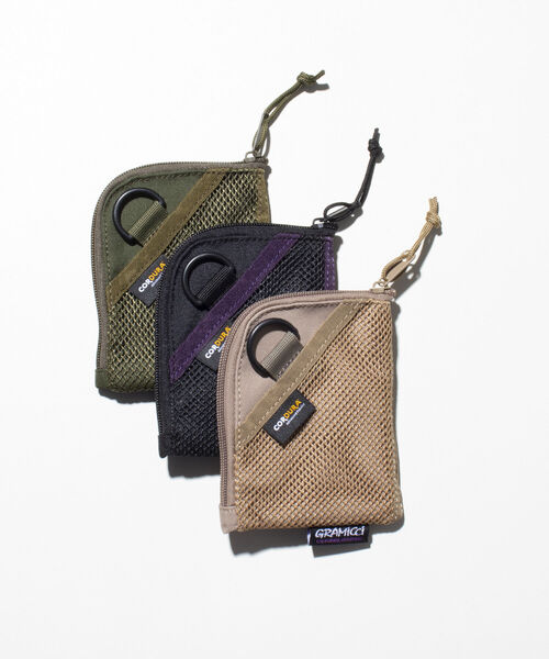 Gramicci（グラミチ）の「【GRAMICCI/グラミチ】コーデュラ ミニ財布 コインケース L字型 ウオレット Dカン（コインケース・メンズ・オリーブ/ブラック/ベージュ・FREE）」の10枚目の写真
