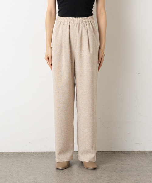 Omekashi(オメカシ)の「ツイードラインパンツ(その他パンツ・レディース・グレー/ベージュ・FREE)」の17枚目の写真